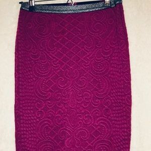 Anthropology Pencil skirt